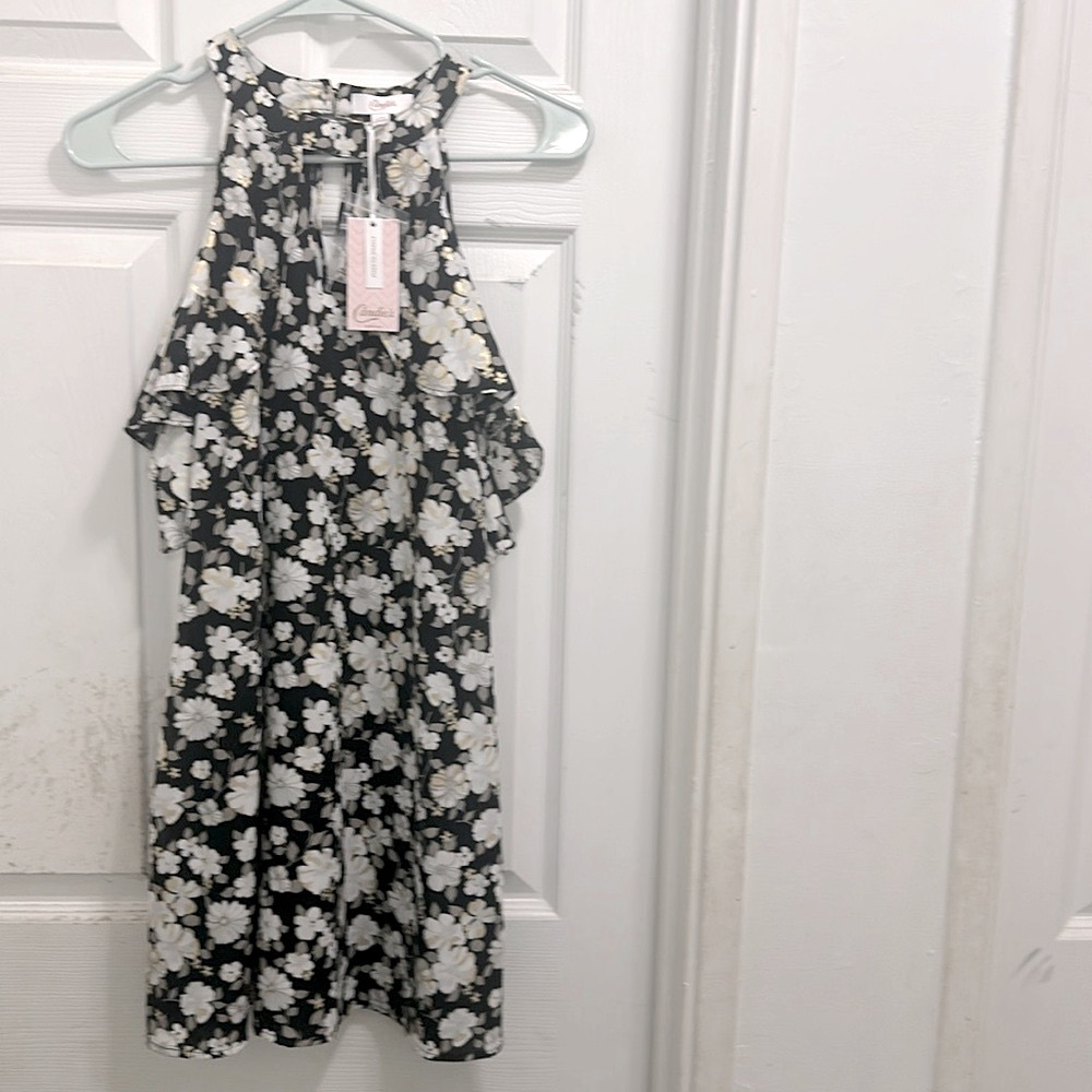 NWT Candies cold shoulder tunic/tunic dress size small